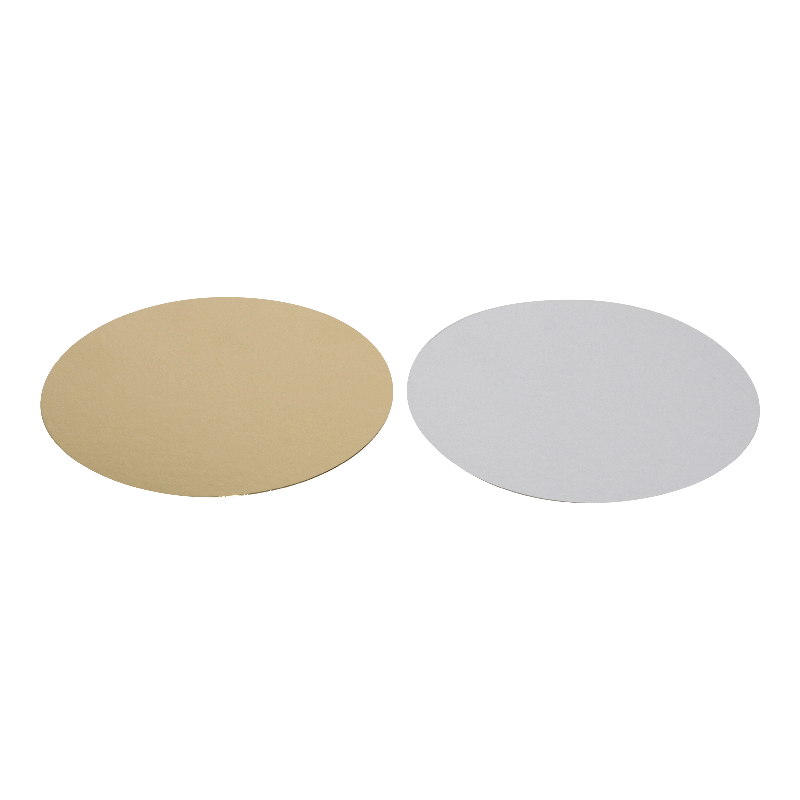 Bodemkarton 20cm Rond Goud/zilver 1