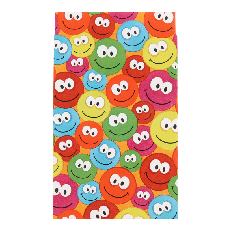 Luxe cadeauzakje 12x19cm Smiley 1