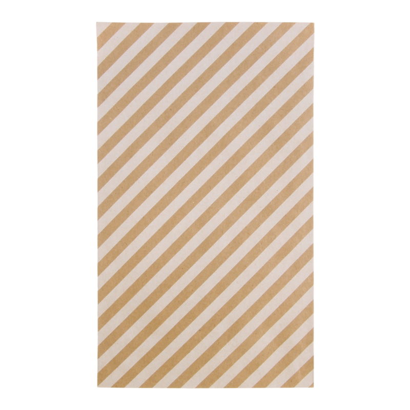 Luxe cadeauzakje 12x19cm Stripes 1
