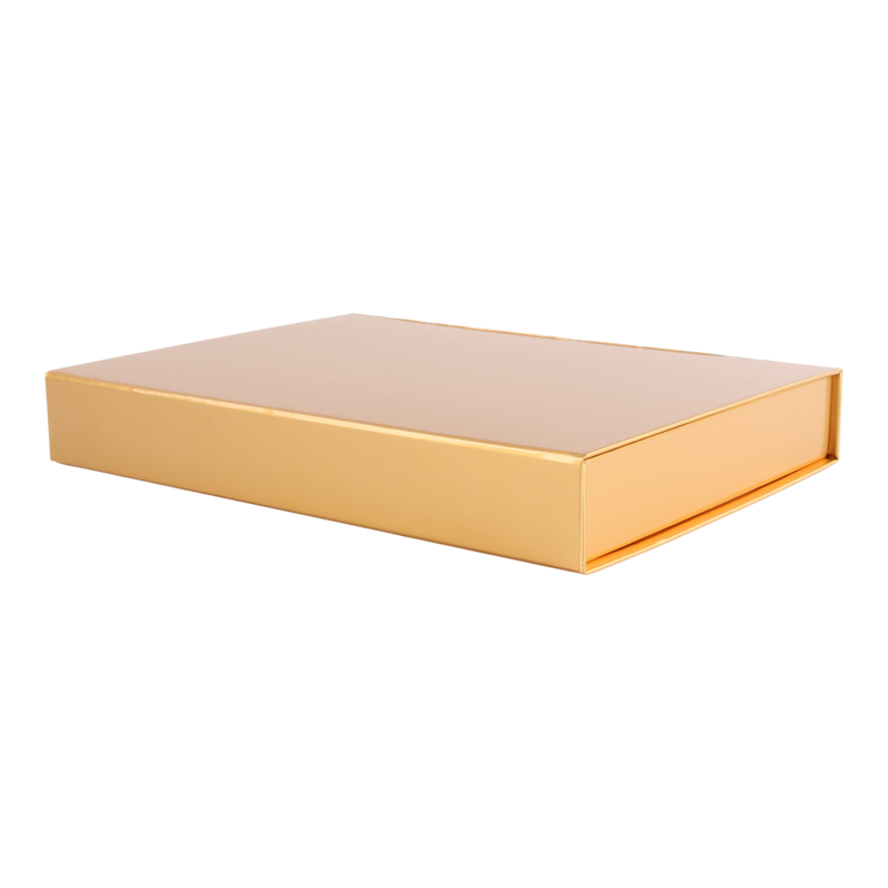 Cadeaudoos magneet 22x16,5x3cm Goud 1
