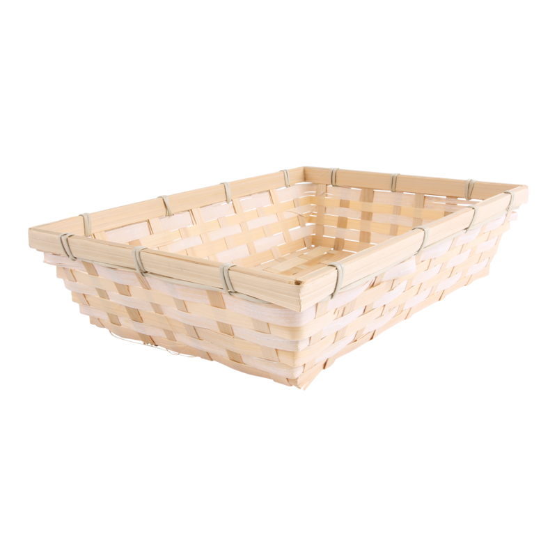 Mand Bamboe 34x24x8cm Naturel 1