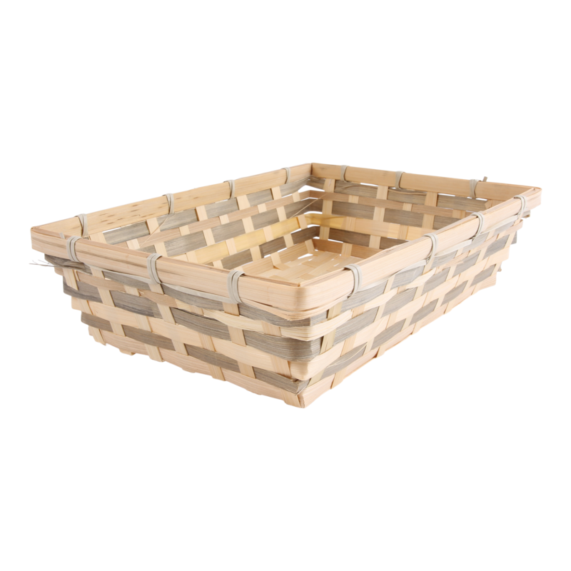 Mand Bamboe 34x24x8cm Naturel 1