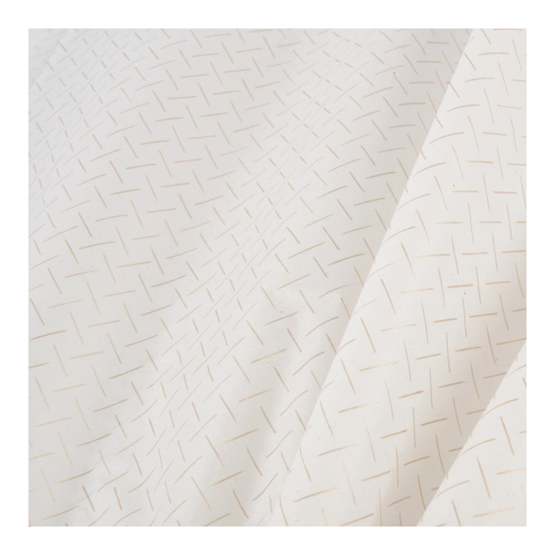 Zijdevloei 75x50cm Stripes Goud 1