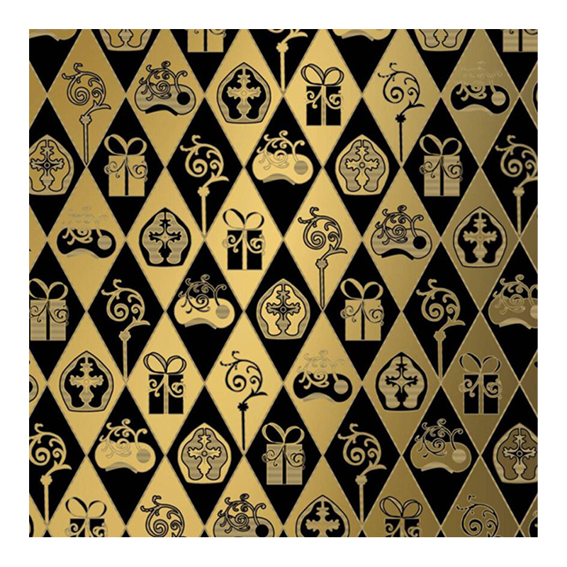 Cadeaupapier Kraft 50cm Sinterklaas dessin S491395/4 1