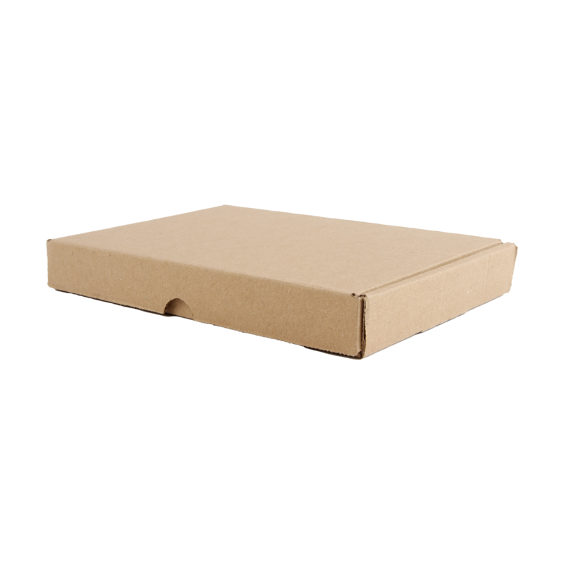 Brievenbusdoos A5 Golfkarton Light 220x155x27mm Bruin 1