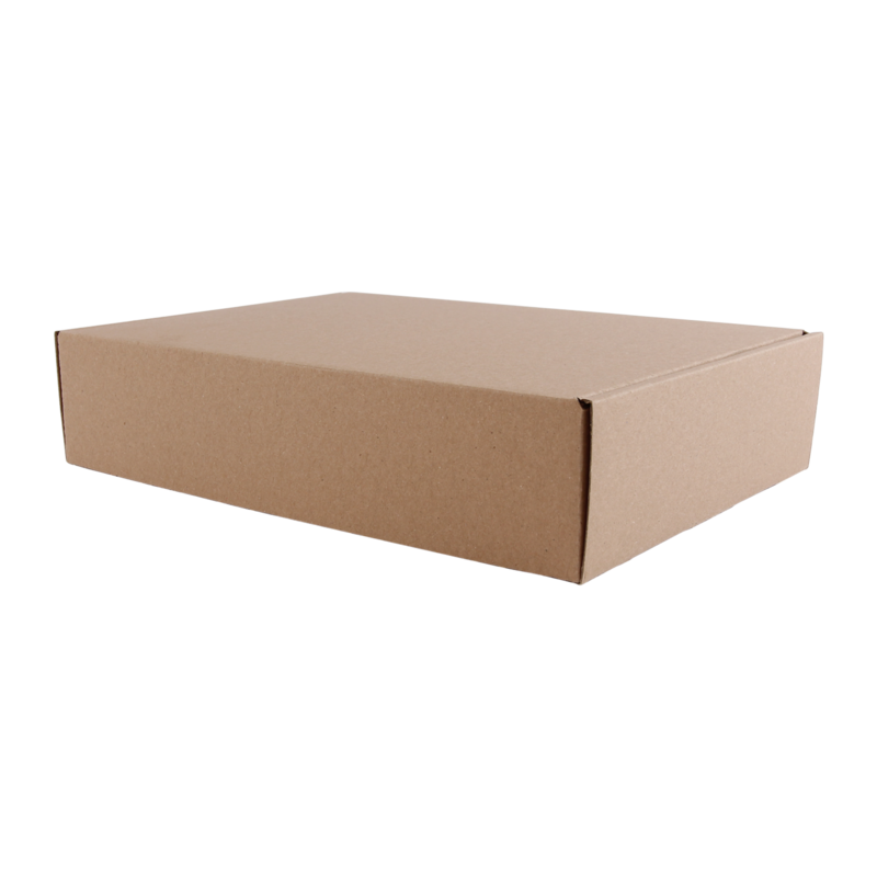 Postdoos 262x190x60mm Bruin 1