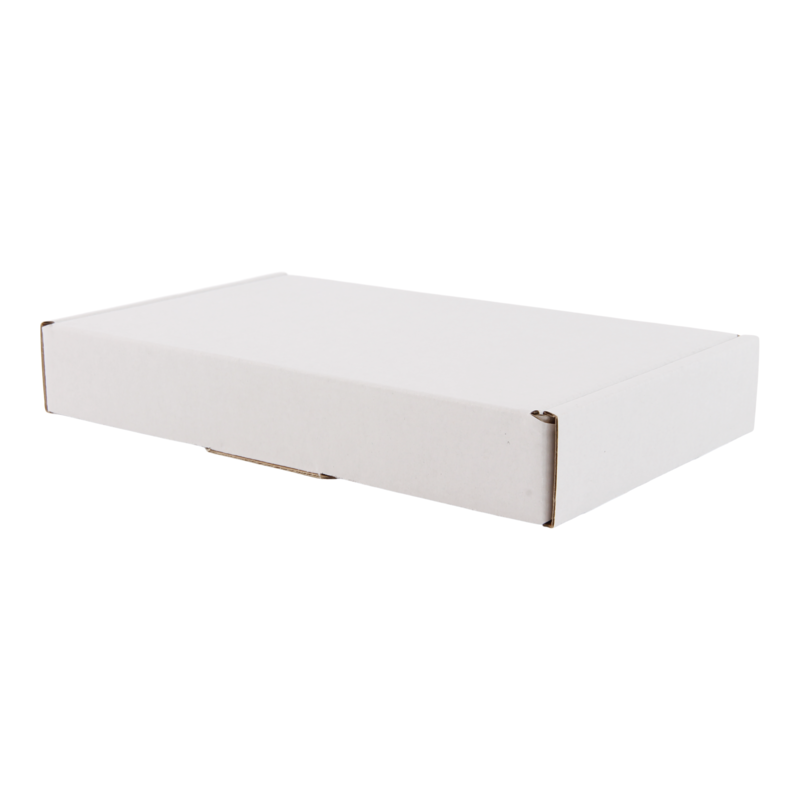 Brievenbusdoos A6 Golfkarton 180x115x28mm Wit 1