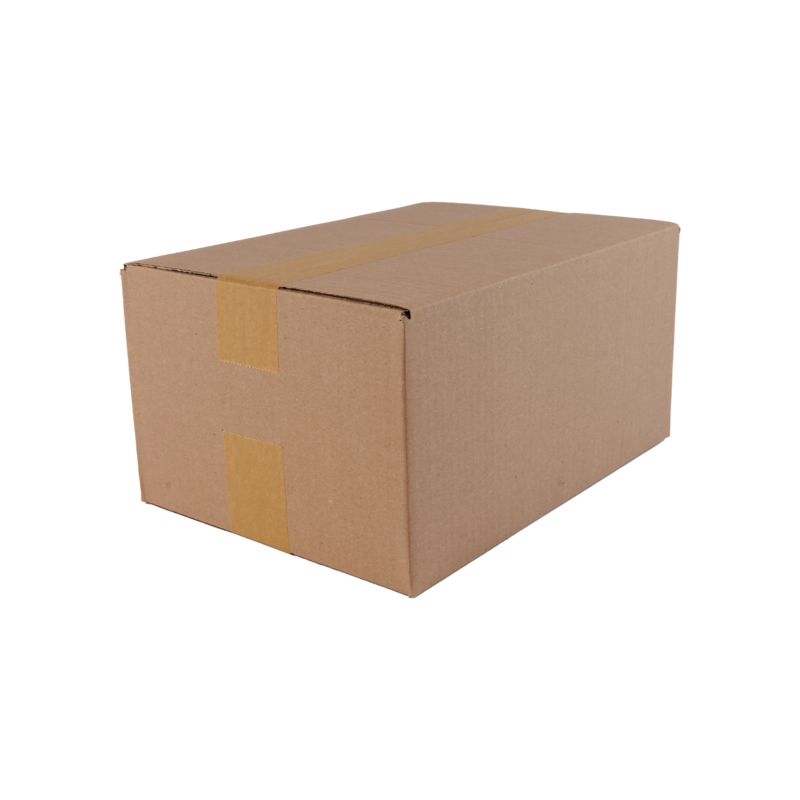 Doos Golfkarton 305x220x150mm 1500 vel A4 Enkele golf Bruin 1