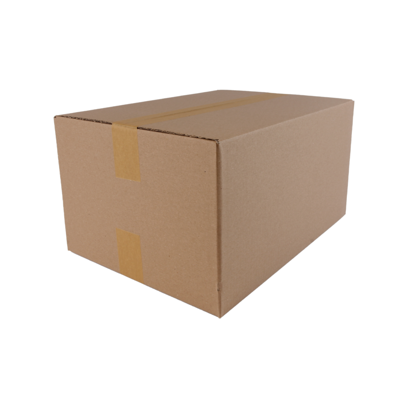 Doos Golfkarton 400x300x210mm Enkele golf Bruin 1