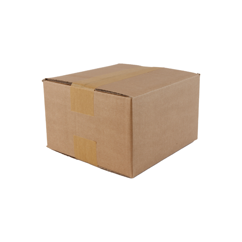 Doos Golfkarton 186x171x102mm A4 Dubbele golf Bruin 1