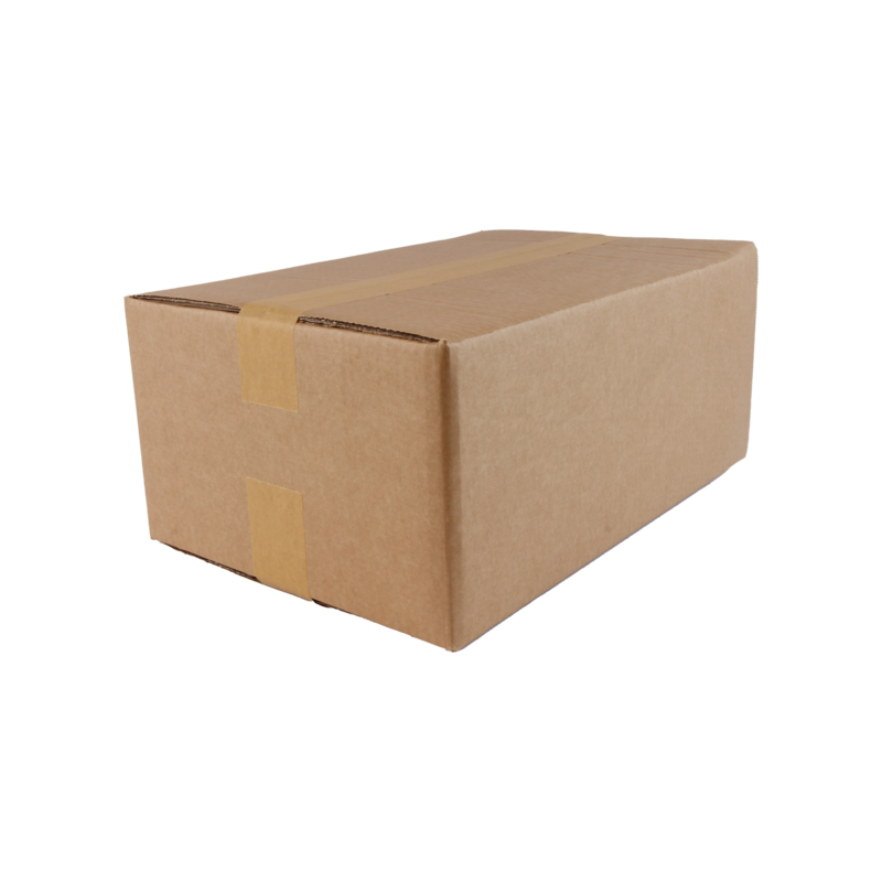 Doos Golfkarton 386x256x152mm A5 Dubbele golf Bruin 1