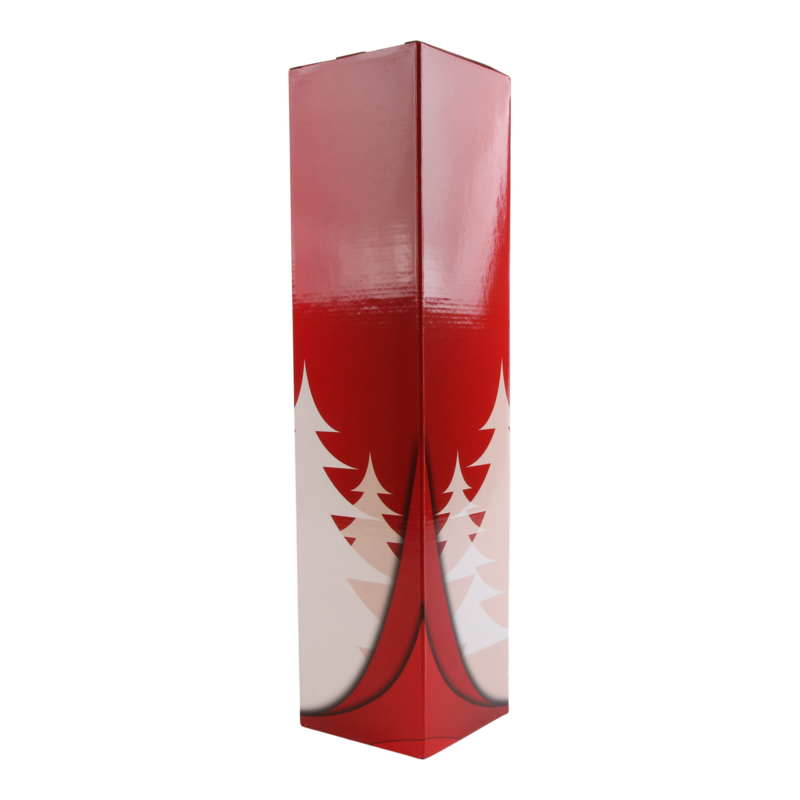 Flesdoos 1 fles Christmas view 1