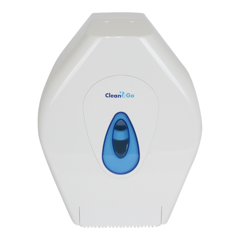 Toiletpapier dispenser Clean & Go Mini jumbo rol Wit 1