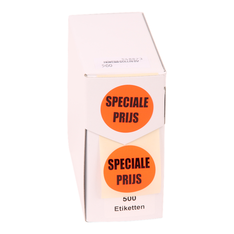 Etiket Rond 35mm Rood Speciale prijs 1