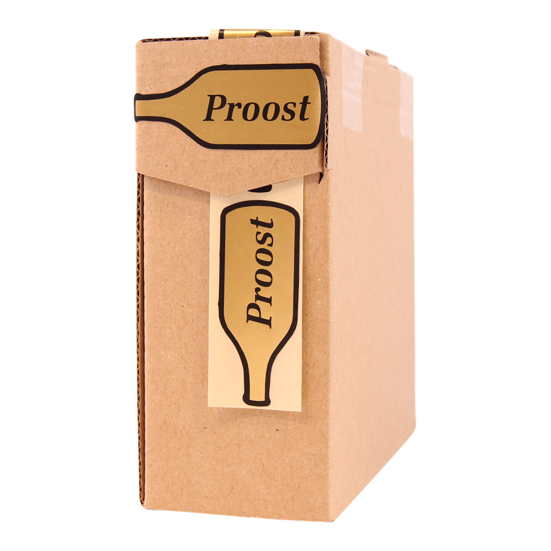 Etiket Fles 50x21mm Proost 1