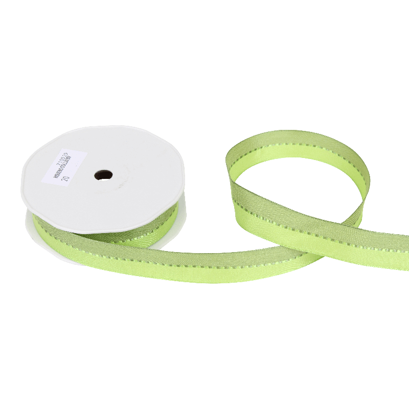 Luxe lint Organza 25mm Lime 1