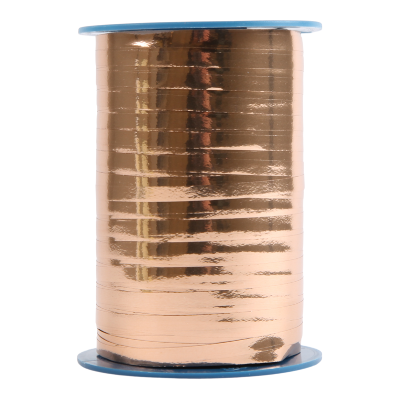 Krullint metallic 5mm Koper 1