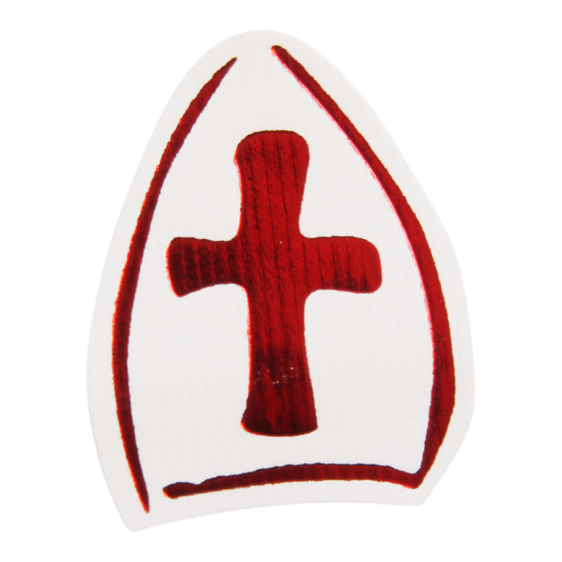 Etiket 29x36mm Mijter 1