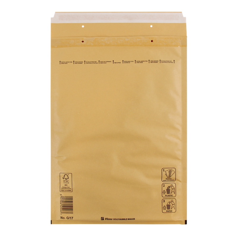 Luchtkussen envelop G 230x340mm Bruin 1