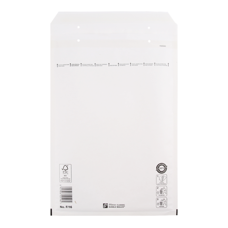 Luchtkussen envelop F 220x340mm Wit 1